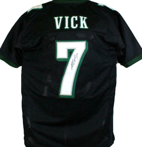 Michael Vick Autographed Black Pro Style Jersey - JSA W *Black
