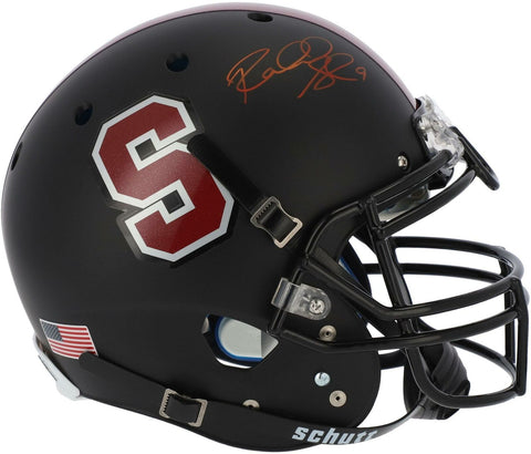 Richard Sherman Stanford Cardinal Signed Schutt Black Matte Authentic Helmet