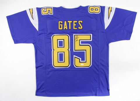 Antonio Gates Signed San Diego Chargers Jersey (JSA COA) 8xPro Bowl Tight End