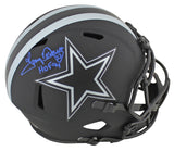 Cowboys Tony Dorsett "HOF 94" Signed Eclipse Full Size Speed Rep Helmet BAS Wit