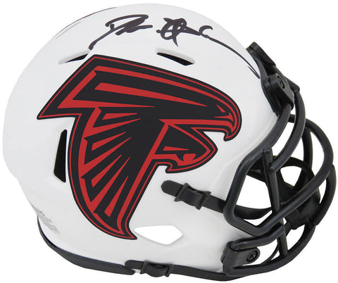 Deion Sanders Signed Falcons Lunar Eclipse Riddell Speed Mini Helmet - (SS COA)