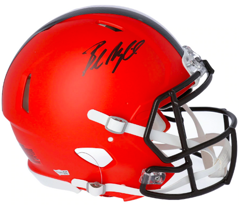 BAKER MAYFIELD Autographed Cleveland Browns Authentic Speed Helmet FANATICS