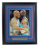 Charles Barkley Signed Framed 11x14 NBA All Star Game Photo JSA AG80335