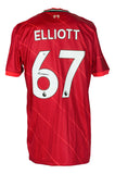 Harvey Elliott Signed Nike Liverpool Soccer Jersey BAS