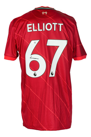 Harvey Elliott Signed Nike Liverpool Soccer Jersey BAS
