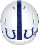 Darius Leonard Colts Signed Riddell 2021 Season Throwback Logo Speed Mini Helmet