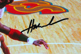 Hakeem Olajuwon Houston Rockets Autographed 16x20 Lay Up Photo- JSA W *Black