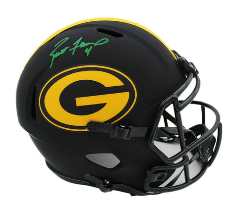 Brett Favre Signed Green Bay Packers Speed Full Size Eclipse NFL Helmet