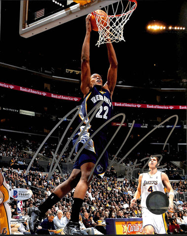 Grizzlies Rudy Gay Authentic Signed 8x10 Photo Autographed BAS #F84497