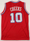 Maurice Cheeks Signed Philadelphia 76ers Adidas Harwood Classic Jersey (PSA COA)