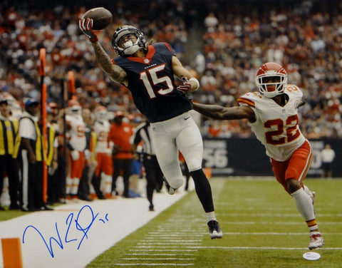 Will Fuller Autographed Houston Texans 16x20 One Hand Catch Photo- JSA W Auth
