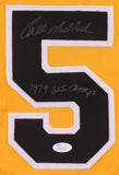 Bill Madlock Signed Pittsburgh Pirates Jersey / 4xNL Batting Champ-GTSM Hologram