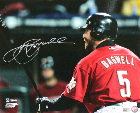 Jeff Bagwell Autographed Astros 16x20 Close Up Batting PF Photo n/o - Tristar Au