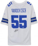 Framed Leighton Vander Esch Dallas Cowboys SignedGame Jersey