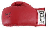 Muhammad Ali "Cassius Clay" Signed Red Everlast Boxing Glove PSA Itp #5A02788