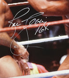 Ric Flair Signed 16x20 WWE Wrestling Photo Vs Hulk Hogan PSA/DNA Hologram