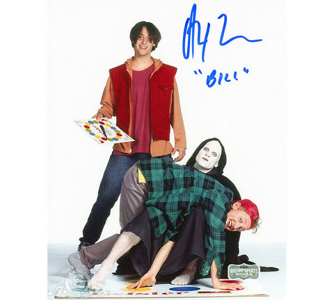 Alex Winter Signed Bill & Ted Unframed 8x10 Photo - Grim Reaper with Inscription