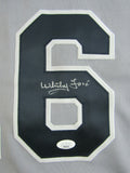 Whitey Ford Signed New York Yankees Jersey (JSA COA)10xAll Star Starting Pitcher