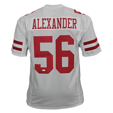 Kwon Alexander Autographed Pro Style Football Jersey White