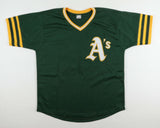 Rollie Fingers Signed Oakland Athletic Jersey (JSA COA) 3xWorld Series Champ A's