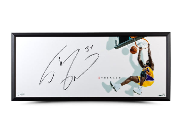 Shaquille O'Neal Autographed "The Show" 46 x 20 Framed