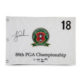 Tiger Woods Autographed & Embroidered 2006 PGA Championship Pin Flag