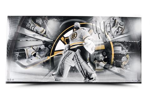 Tim Thomas Signed Playoff Run Panoramic Limited Edition Collage