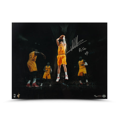 Timofey Mozgov Autographed & Inscribed Rise Up Photo