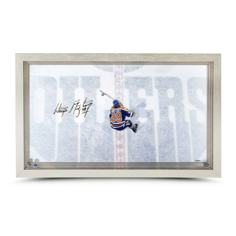 Wayne Gretzky Autographed "Great From Above" Acrylic Display